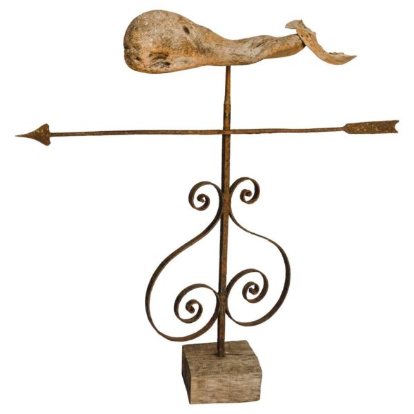 Vintage Whale Weathervane