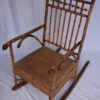 Edwardian Bamboo Rocking Chair - Image 2
