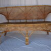 Vintage Cane Settee - Image 3
