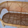 Vintage Cane Settee - Image 15