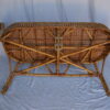 Vintage Cane Settee - Image 17