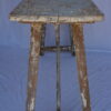 Italian Single Slab Trestle Console Table - Image 5