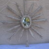 Painted Sunburst Mirror - Image 2