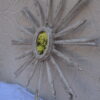 Painted Sunburst Mirror - Image 4