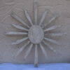 Painted Sunburst Mirror - Image 5