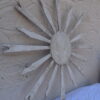 Painted Sunburst Mirror - Image 7