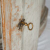 Italian Painted Demi Lune Cabinet - Image 14