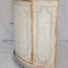 Italian Painted Demi Lune Cabinet - Image 8